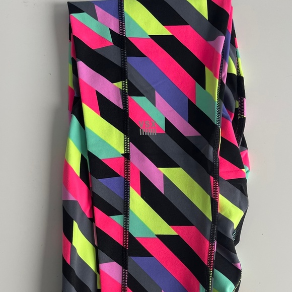 NEON MULTICOLOURED VICTORIA'S SECRET VSX SPORT - HIGH RISE KNOCKOUT TIGHT - Picture 6 of 7